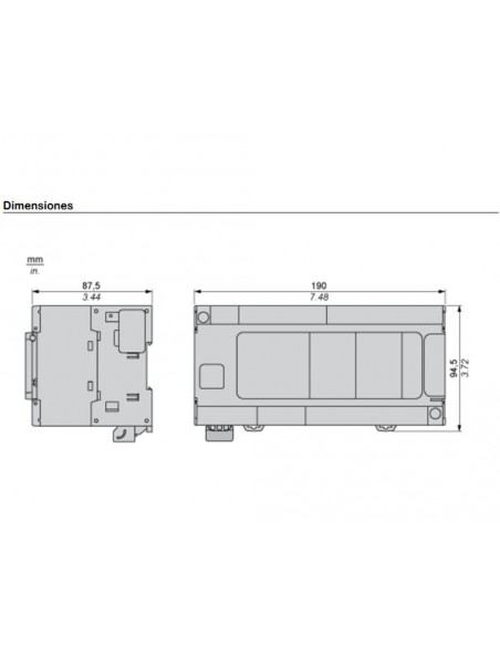 Schneider TM241CE40R Ethernet Relay M241 40 EN Compact Controller