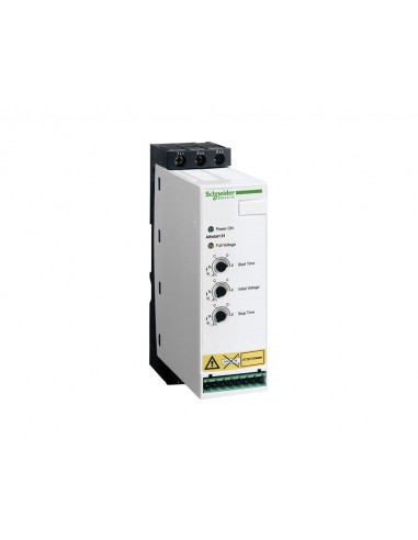 Démarreur progressif Schneider pour moteurs asynchrones - ATS01 - 22A - 380..415V - 7,5..11 kW 3 phases ATS01N222QN