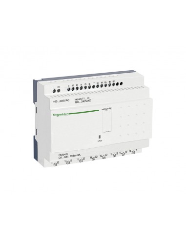 Schneider Zelio Logic 20 compact relais programmable en 100...240V AC SR2E201FU