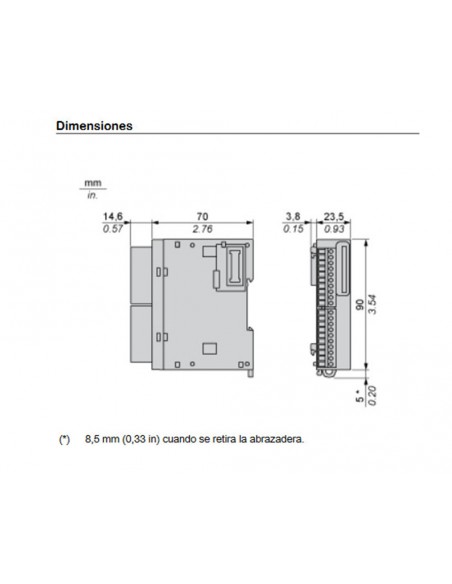 Schneider TM3DI16 module de 16 entrées numériques