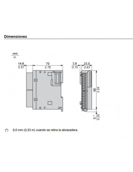 Schneider TM3DQ16R Module 16 sorties relais