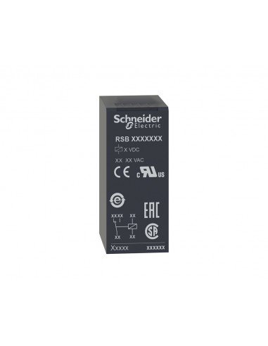 Relais enfichable Schneider 8A 2NANC 230VAC RSB2A080P7