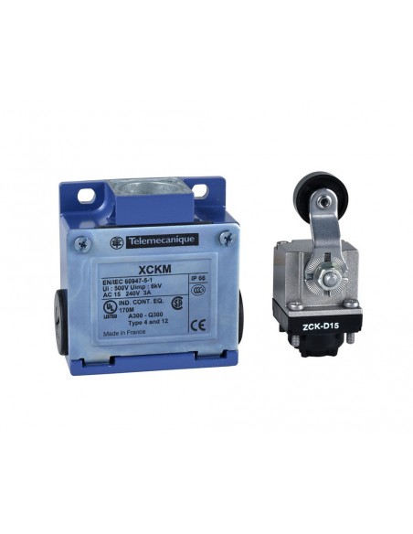 Interrupteur de fin de course à levier à galets Schneider XCKM115 Interrupteur de fin de course à levier à galets Schneider XCKM115