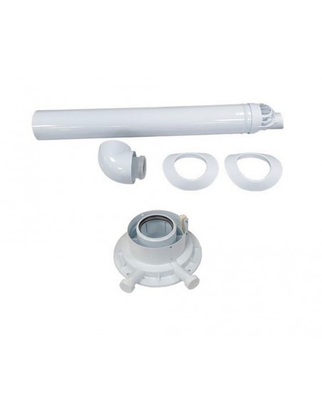 Kit de sortie amélioré avec prises pour les chaudières à condensation Saunier Duval