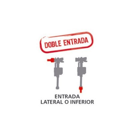 Grifo flotador lateral o inferior DOBLO de CABEL Grifo flotador lateral o inferior DOBLO de CABEL
