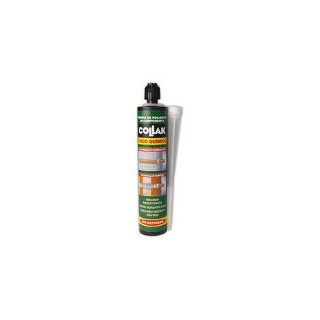 Poliéster taco químico 280ml de Collak Poliéster taco químico 280ml de Collak
