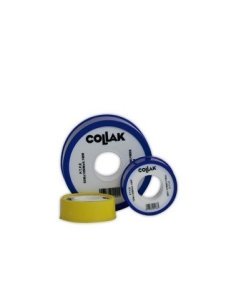 Rollo cinta teflón PTFE 50m X 19mm X 0.10mm de Collak 2