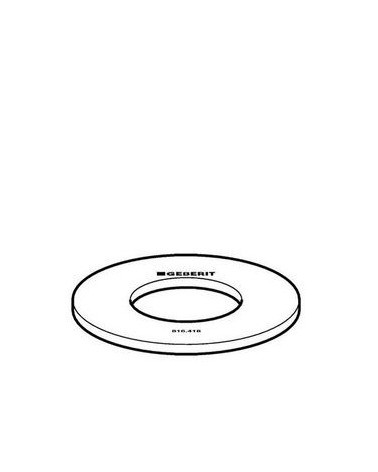 Junta recambio descargador Geberit 2