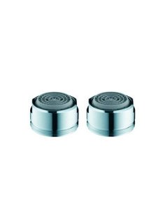 Blister de dos aireadores ahorradores rosca Macho 13958002 de Hansgrohe 2