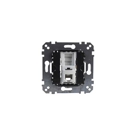 Mecanismo toma de teléfono 6 contactos MTN463500 de Schneider