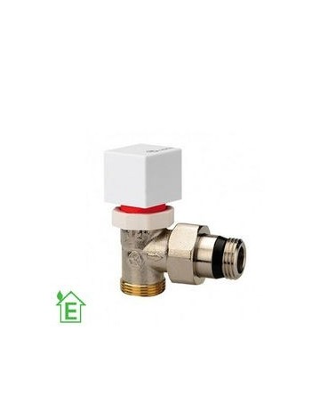 Llave escuadra de 1/2"termostatizable para radiador con bicono de Orkli 2