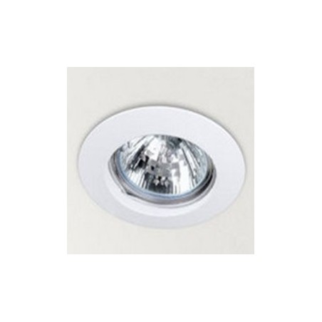 Aro halógeno fijo redondo blanco de Arkoslight