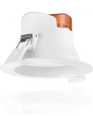 Downlight led empotrable Roblan blanco de 7W . Luz cálida ALLINR2435BC