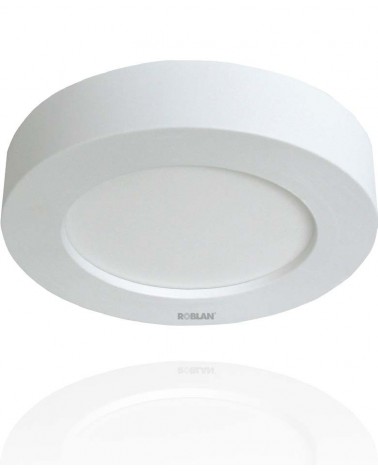 Luminaria Led circular de interior 11W luz neutra de Roblan MOONR2510BF