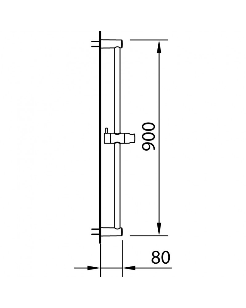 Barra de ducha City  99619 de Clever