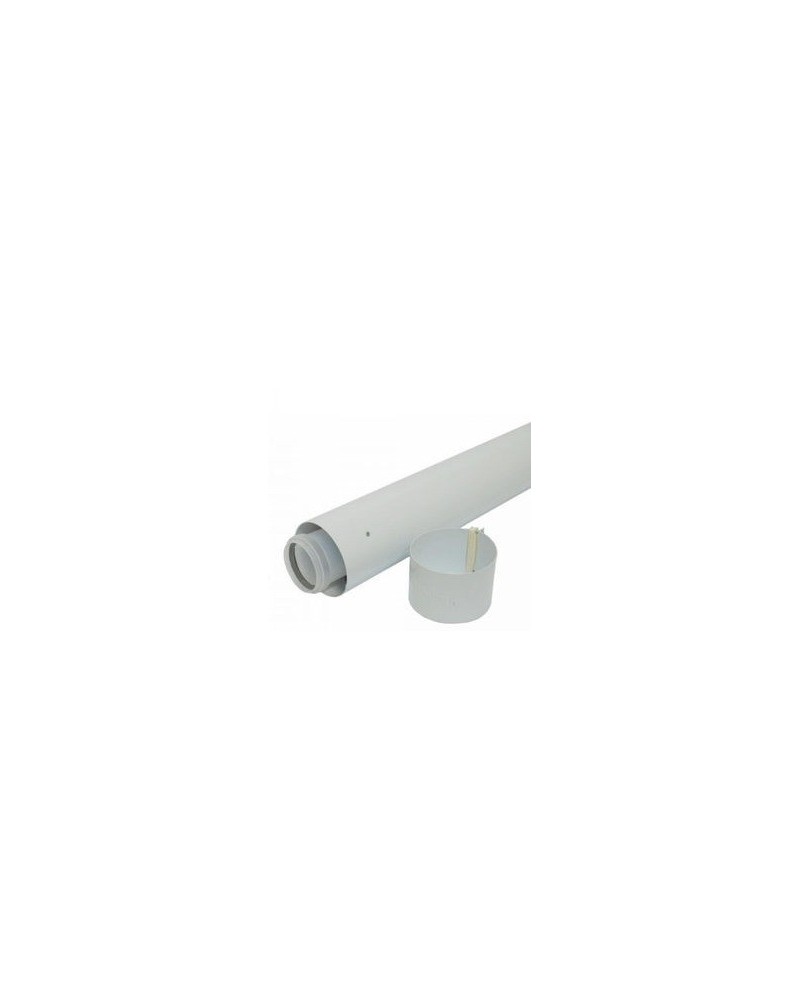 Tubo prolongación 60/100 X 0.5 mt. para calderas de condensación de Vaillant