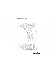 Metabo Powermaxx SB Basic marteau perforateur sans fil - Inhogar 2