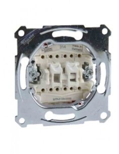 Mecanismo doble conmutador 10A MTN3126-0000 de Schneider 2