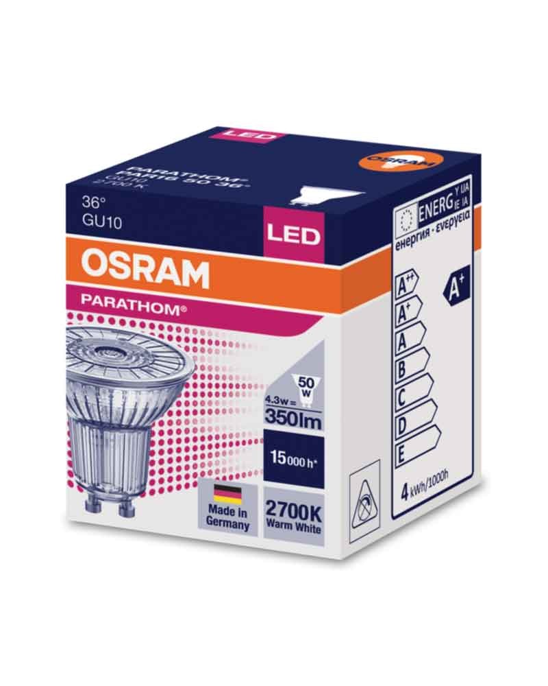 Bombilla dicroica Led PARATHOM PAR16 36º de Ledvance