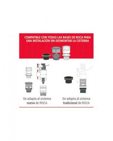 Mecanismo descarga WC descarga universal de Cabel 2