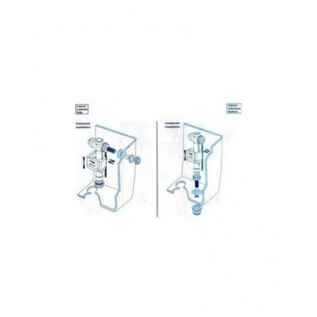 Flotador alimentación lateral o inferior DUO de Idrospania Flotador alimentación lateral o inferior DUO de Idrospania