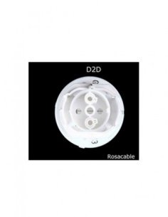 Doble pulsador corto varilla roscable D2D de Roca 2