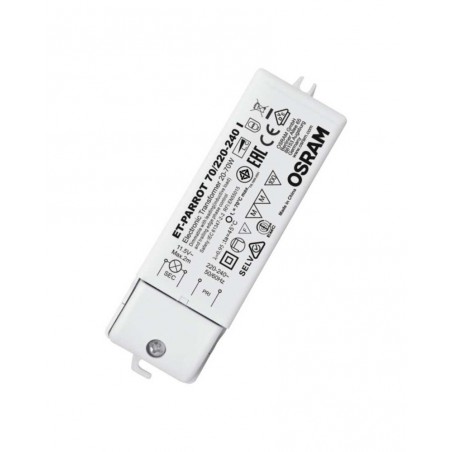 Transformador electrónico para halógenas de 12V ET PARROT de Osram Transformador electrónico para halógenas de 12V ET PARROT de Osram