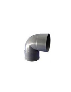 Coude Crearplast en PVC gris - Femelle-Femelle - 45° - 32 - Inhogar