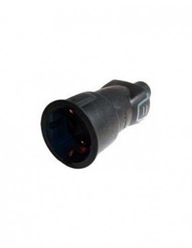 Base de enchufe de caucho profesional negro 050343 de Legrand