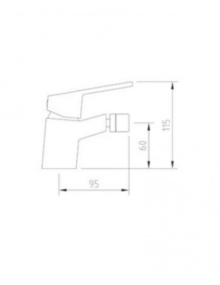 Grifo de bidé  C1 99676 de CABEL ONE