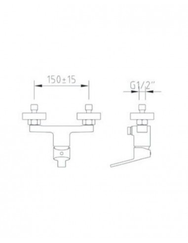Grifo de ducha C1 99678 CABEL ONE