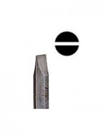 Destornillador punta plana 0,4x2,5x75 KL1007525IS de Klauke