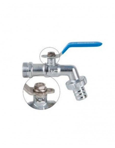 Grifo jardín 1/2" a 3/4" de Genebre Grifo jardín 1/2" a 3/4" de Genebre