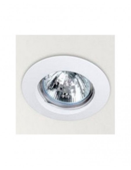 Aro halógeno fijo redondo blanco de Arkoslight