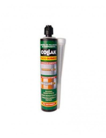 Poliéster taco químico 280ml de Collak Poliéster taco químico 280ml de Collak