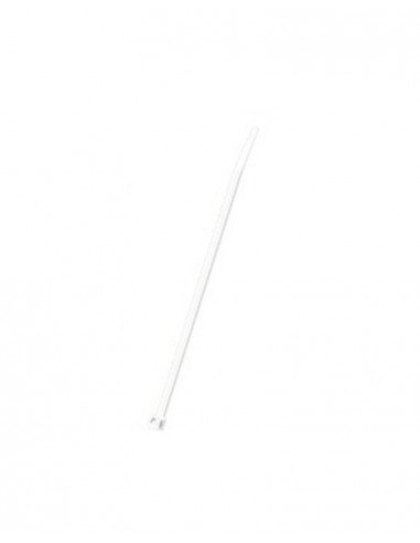 Brida blanca Unex 2225. 2.5mm x 190mm. Bolsa 200unds.