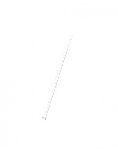 Brida blanca Unex 2273. 7.6mm x 376mm. Bolsa 100unds.