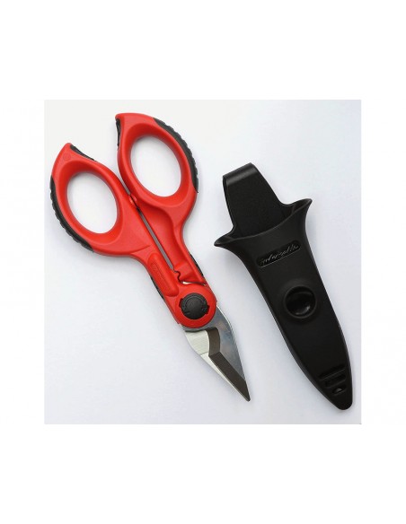 Tijera de electricista con funda y sistema de crimpado 16020-FA de Sofamel
