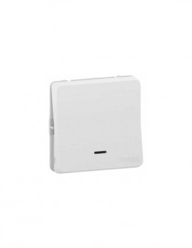 Bouton poussoir avec LED Schneider : Blanc - Inhogar