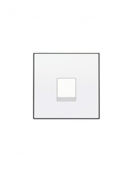 Tapa toma teléfono/informática Serie Sky de Niessen blanco