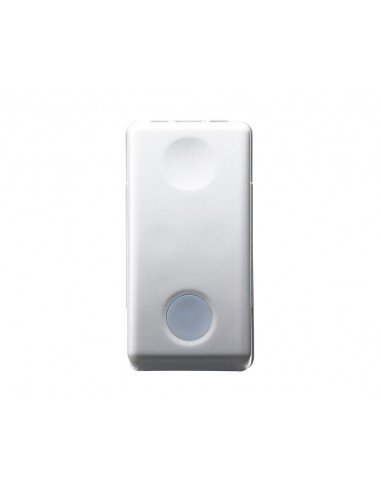 Pulsador luminoso de 2 polos 16A GW20504 de Gewiss