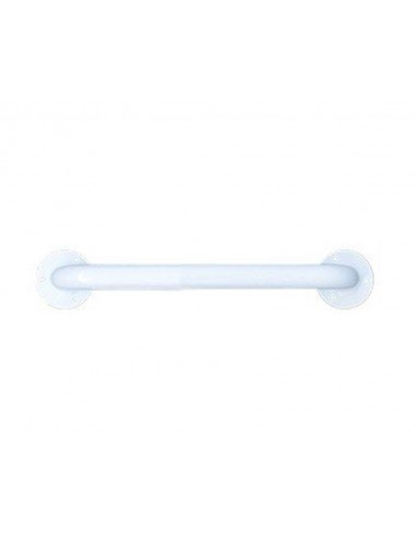 Barra de apoyo recta 600mm inoxidable blanco 15054.60.W de Nofer