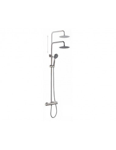 Columna de ducha termostática INOX THER de Cabel