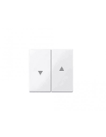 Tapa doble tecla persianas de Schneider