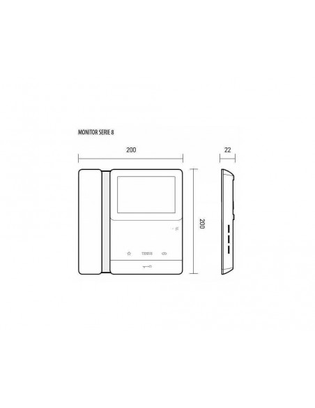 Monitor Color 2 Hilos Serie 8 374494 deTegui Monitor Color 2 Hilos Serie 8 374494 deTegui