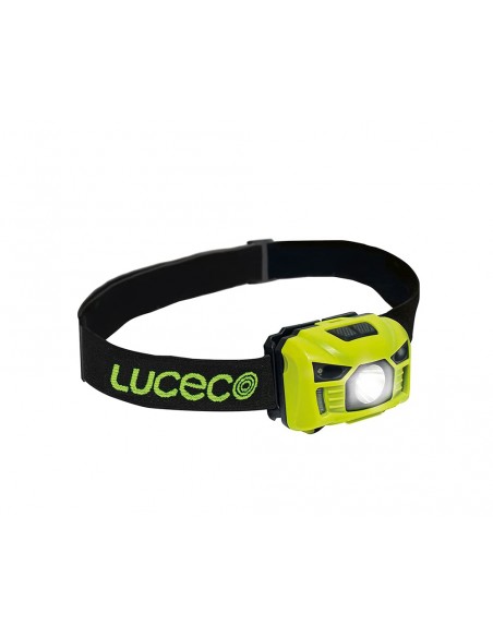 Linterna Led de cabeza USB recargable 3W 150Lm de Luceco Linterna Led de cabeza USB recargable 3W 150Lm de Luceco