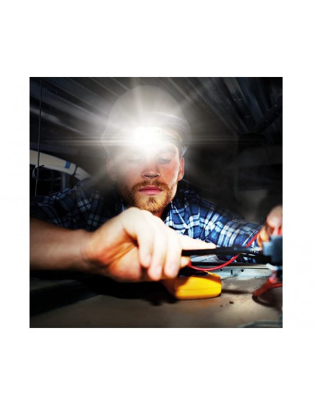 Linterna Led de cabeza USB recargable 3W 150Lm de Luceco Linterna Led de cabeza USB recargable 3W 150Lm de Luceco