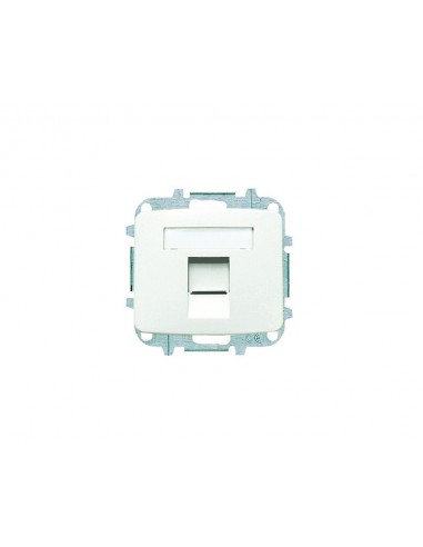 Tapa datos RJ45 Blanco Alpino Serie Arco de Niessen